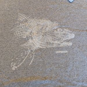 Mens Patagonia Hooked Head Redfish Tshirt